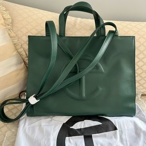 MINT CONDITION- Telfar Medium Shopping Bag- Dark Olive